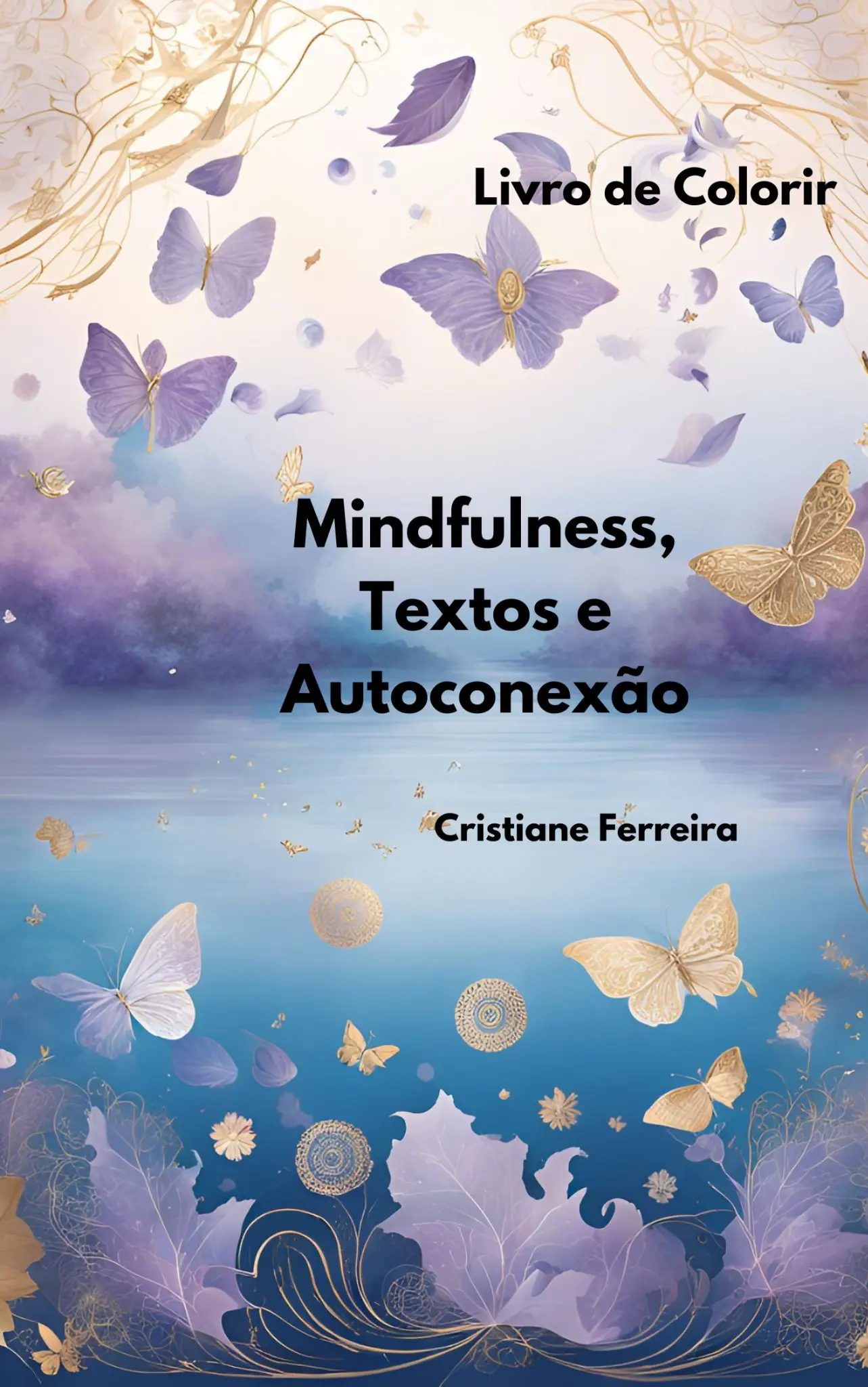 Capa do Livro de Colorir Mindfulness